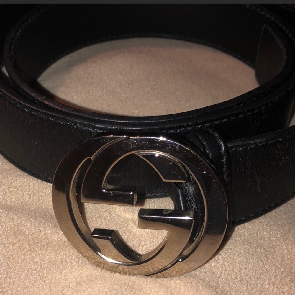 Authentic Gucci Belt black